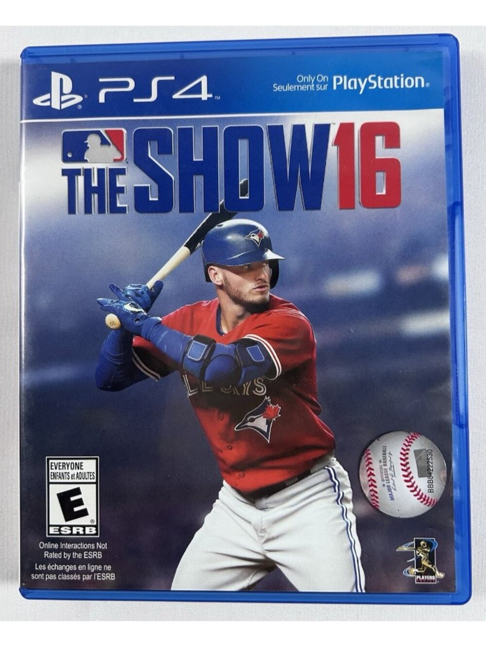 MLB The Show 16 Sony PlayStation 4 PS4 Baseball Video Game 2016